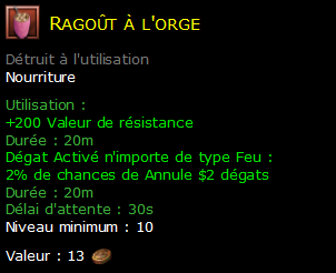 Ragoût à l'orge