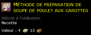 Méthode de préparation de soupe de poulet aux carottes