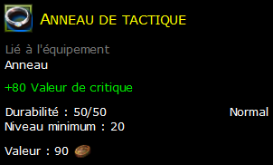 Anneau de tactique