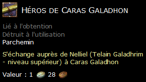 Héros de Caras Galadhon