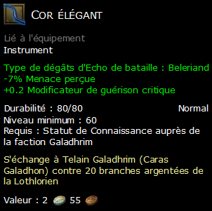 Cor élégant