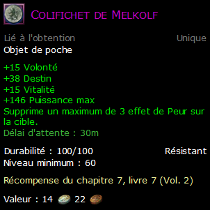 Colifichet de Melkolf