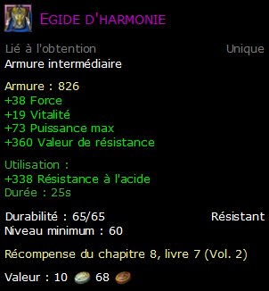 Egide d'harmonie