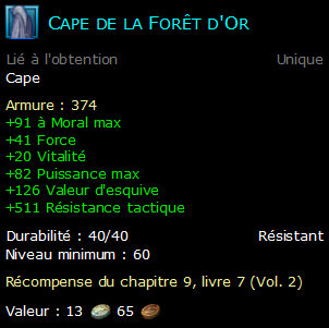 Cape de la Forêt d'Or