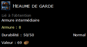 Heaume de garde