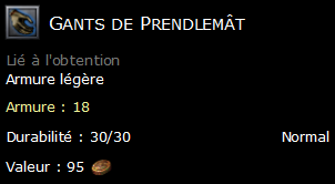 Gants de Prendlemât