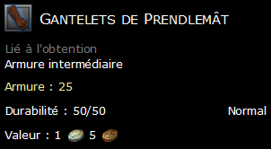 Gantelets de Prendlemât