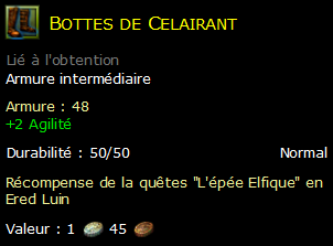 Bottes de Celairant