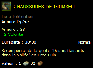 Chaussures de Grimkell