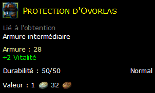 Protection d'Ovorlas