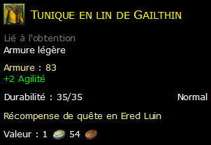 Tunique en lin de Gailthin