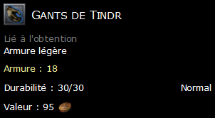 Gants de Tindr