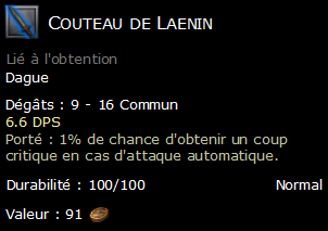 Couteau de Laenin