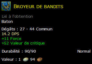 Broyeur de bandits