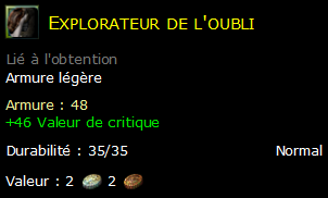 Explorateur de l'oubli