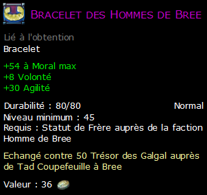 Bracelet des Hommes de Bree