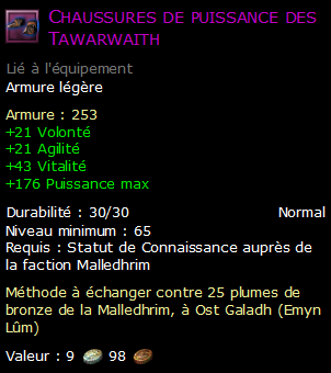 Chaussures de puissance des Tawarwaith