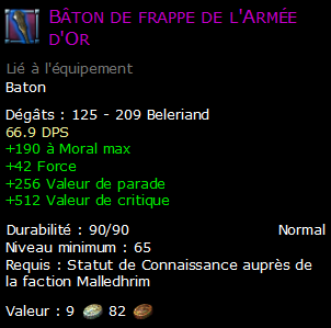 Bâton de frappe de l'Armée d'Or