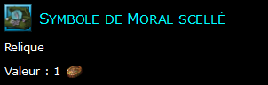 Symbole de Moral scellé