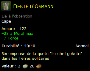 Fierté d'Osmann