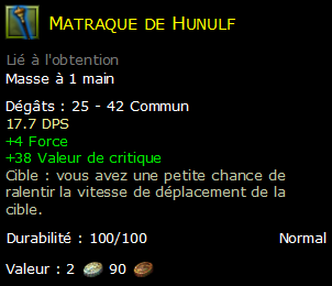 Matraque de Hunulf