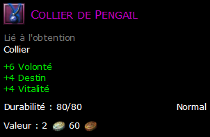 Collier de Pengail