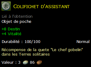 Colifichet d'assistant