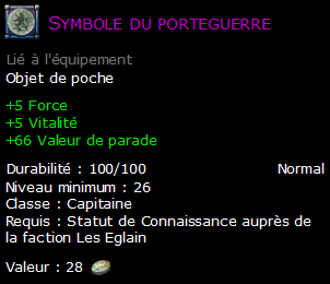 Symbole du porteguerre