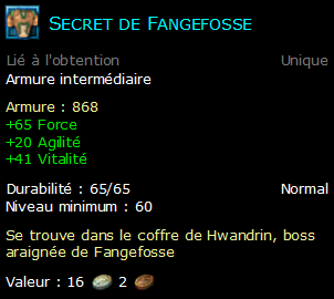 Secret de Fangefosse