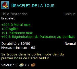 Bracelet de la Tour