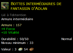 Bottes intermédiaires de fantassin d'Adlan