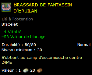 Brassard de fantassin d'Eruilan