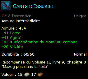 Gants d'Issuriel