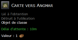 Carte vers Angmar