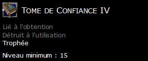 Tome de Confiance IV