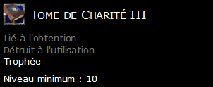 Tome de Charité III