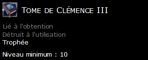 Tome de Clémence III