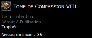 Tome de Compassion VIII