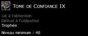 Tome de Confiance IX