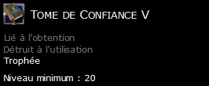 Tome de Confiance V