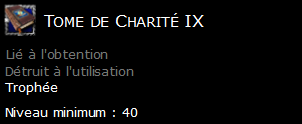 Tome de Charité IX