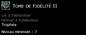 Tome de Fidélité II