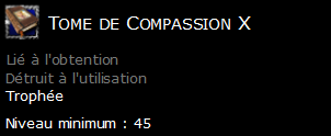 Tome de Compassion X