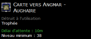 Carte vers Angmar - Aughaire