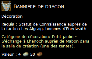 Bannière de dragon