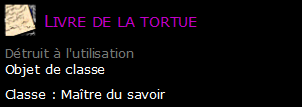 Livre de la tortue