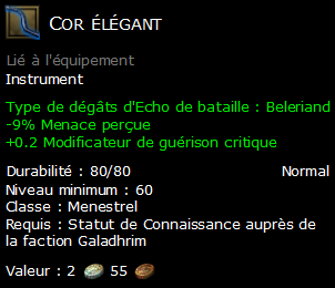 Cor élégant