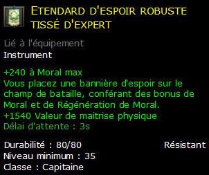 Etendard d'espoir robuste tissé d'expert