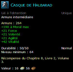 Casque de Halbarad