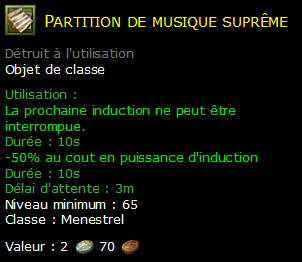 Partition de musique suprême